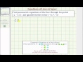 Parametric Equations and Vectors