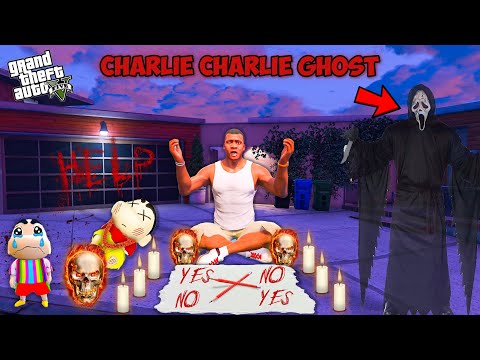 Franklin, Shinchan And Avengers Playing Charlie Charlie In GTA 5!