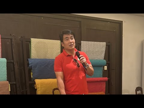 Senator Bong Revilla meets the press