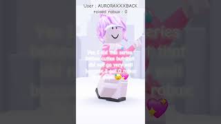 user : AURORAXXXBACK,Have a fantastic week to anyone watching this video 💖