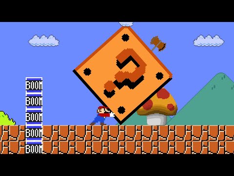 When Mario can't Break the Block!I Epic Fail in Super Mario