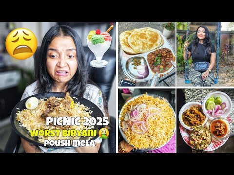 Vlog - পৃথিবীর সবচেয়ে Worst BIRIYANI !! গঙ্গার ধারে PICNIC & Food Mela - Momota পালিয়ে বিয়ে করেছে