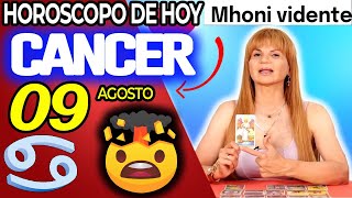 CÁNCER ♋ BOOOM 💣💥🧨ESTO ES ALGO MUYY GORDOOO😱🔎 – Horóscopo De Hoy 9 De Agosto 2025 | Mhoni Vidente