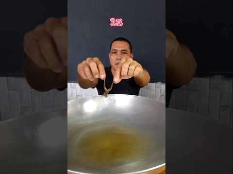 Fried frog