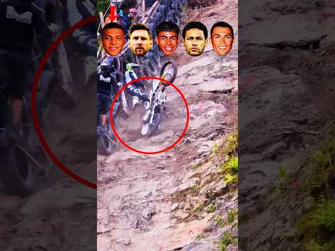 Ronaldo Messi Neymar and Lamil Yamal will win this bike race #shorts