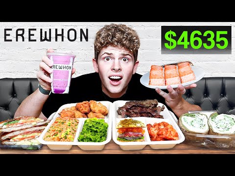 Eating at The Most Expensive Grocery Store in The World!