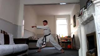Shotokan 30 minute home karate class