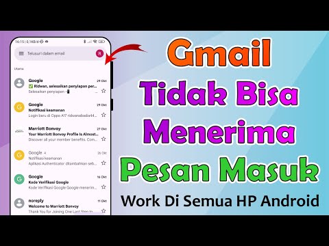 Cara Mengatasi Gmail Tidak Bisa Menerima Pesan Masuk