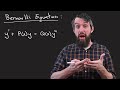 Bernoulli Equation and Integrating Factors