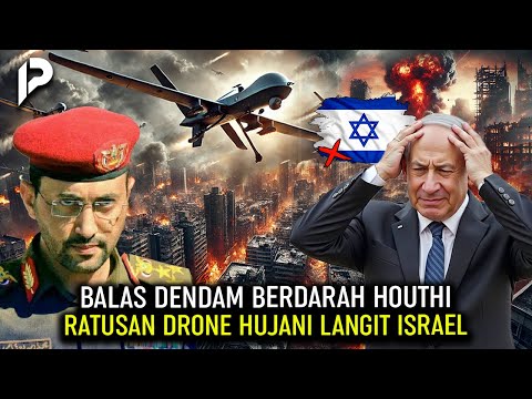 Houthi Lancarkan Serangan Drone ke Israel, Balasan Atas Warga Gaza