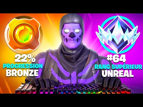 MONTER de BRONZE à UNREAL le plus RAPIDEMENT POSSIBLE ! (SPEEDRUN RANKED)