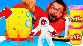 🎬 Oyun Hamuru Zamanı - Uzayda Örümcek Adamin Macerası 🚀