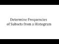 Understanding Histogram Data and Frequency Analysis