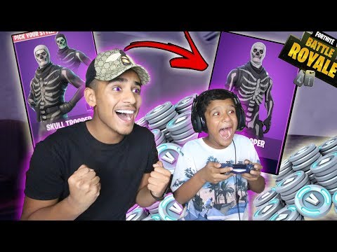 اذا اخوي الصغير قتل 5 بشتري له شخصيه السكيلتون !! ( مستحيل الي سواه ! جلد !!)