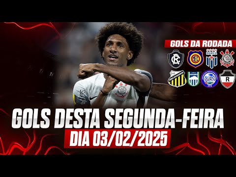 ⚽️ TODOS OS GOLS DESTA SEGUNDA 03/02/2025 GOLS DOS ESTADUAIS, GOLS DE HOJE, GOLS DO DIA (COMPLETO)