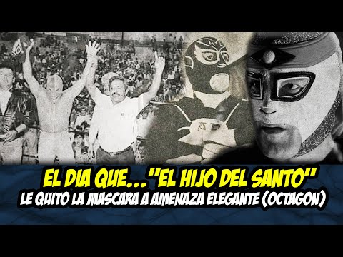 AMENAZA ELEGANTE (OCTAGÓN) ¿PERDIÓ LA MÁSCARA VS EL HIJO DEL SANTO? | LEYENDA URBANA