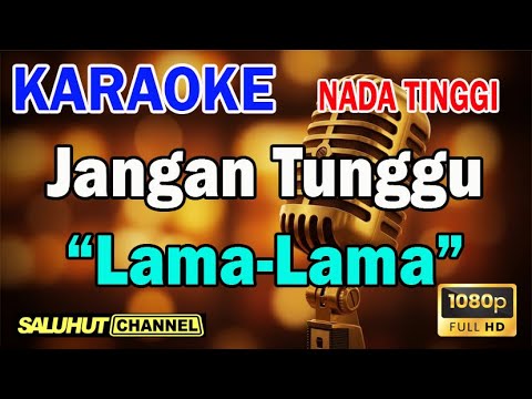 JANGAN TUNGGU LAMA LAMA ll KARAOKE LAGU VIRAL ll CICI PARAMIDA FEAT FARID ll NADA TINGGI A MINOR