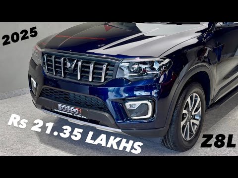 2025 SCORPIO-N Z8L PETROL MANUAL😍Rs21.35 LAKHS ❤️ NEW SCORPIO-N Z8L VARIANT |  SCORPIO-N Z8L 2WD TOP