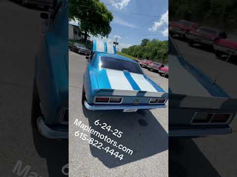 1968 Chevrolet Camaro $34,900 MapleMotors.com #3122 https://youtu.be/jVYot1Ssnn4 #camaro #chwvrolet