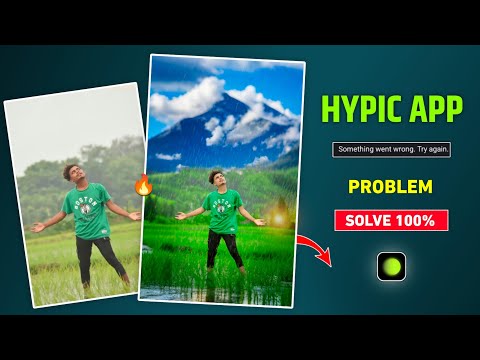 Hypic app something went wrong problem | Hypic something went wrong | Hypic photo editor