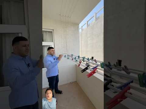 Tendedero para balcones de departamentos ingeniería #construccion #home