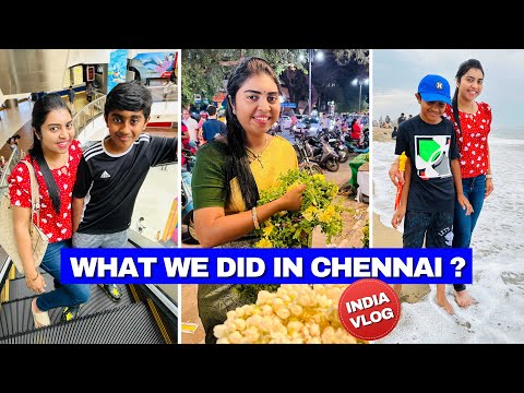 🛕 CHENNAI வந்த பிறகு  நான் போன முதல் இடம் | My favorite Spot in Chennai | USA India Tamil VLOG