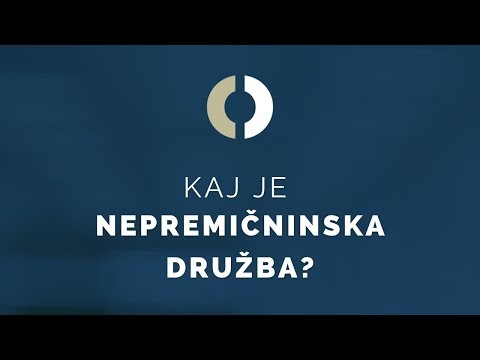 EQUINOX - Kaj je nepremičninska družba?