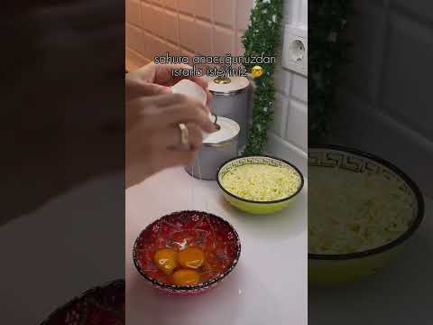 4tane hazır lavaş -4 yumurta-kaşar peyniri-süt-azıcık yağ    #tarif #sahur #fypシ
