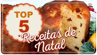 TOP 05 - RECEITAS DE NATAL | Mamãe Vida Saudável #016