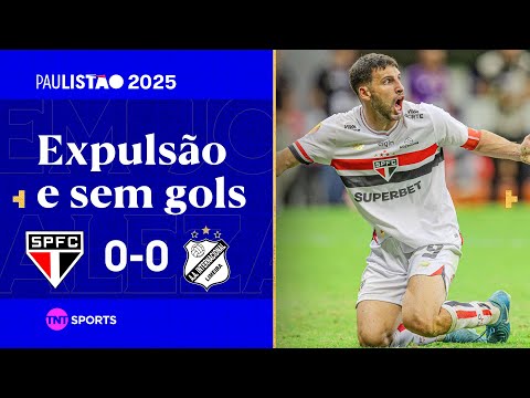 TRICOLOR JOGA COM UM A MAIS TODO 2º TEMPO MAS NÃO CONSEGUE O GOL | SÃO PAULO 0X0 INTER DE LIMEIRA