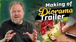 From Idea to Tiny Farm | Diorama Trailer Making Of
