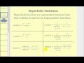 Understanding Hyperbolic Functions