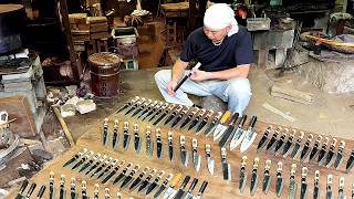 What 40 Years of Making Japanese Knives Looks Like