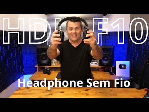 Headphone Sem Fio Para DJ - HDJ F10