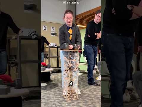 Se la Stick Tower regge 40 kg, ottieni A+ ❤️@ballstatecap