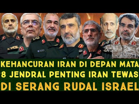 KEHANCURAN IRAN NYATA 8 JENDRAL PENTING IRAN TEWAS KARENA SERANGAN ISRAEL TANGGAPAN PDT RISULI LUBIS