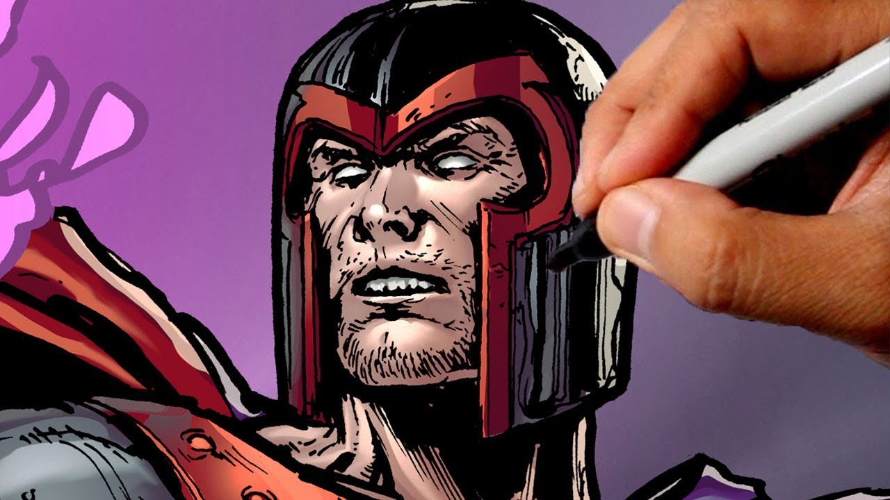Drawing x-men's magneto! The box office agent episode 3!