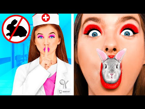 How To Sneak Pets From Dentist by Fun Challenge