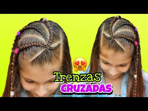 🔴 👉 Tutorial Peinados De Moda Para Niñas ❤️ Paso A Paso / Aprende A Hacer Trenzas