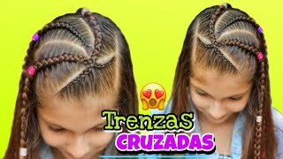 🔴 👉 Tutorial Peinados De Moda Para Niñas ❤️ Paso A Paso / Aprende A Hacer Trenzas