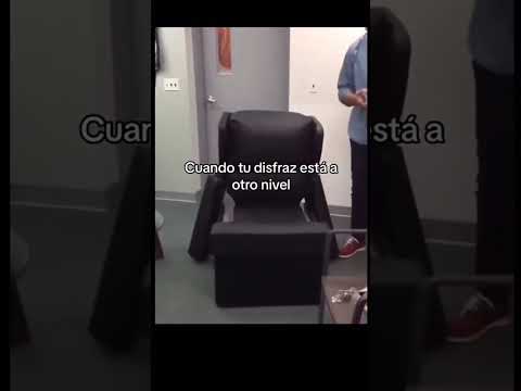 Disfraz de otro nivel #humor #disfraz #planchar