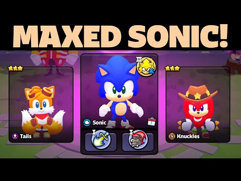 MAXED SONIC⚡ | Squad Busters