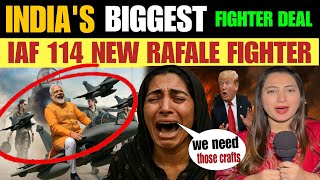 INDIAN AIRFORCE BAUGHT 114 RAFALE FROM FRANCE AFTER OPERATION SINDOOR 🩸