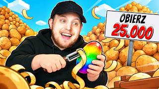 OBIERAŁEM ZIEMNIAKI w ROBLOX PRZEZ CAŁY DZIEŃ ! 😱