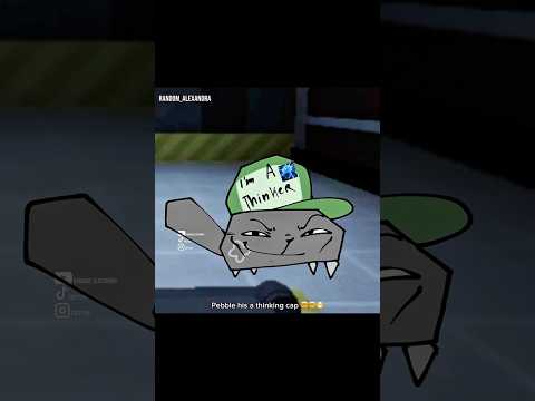 PEBBLE HAS HIS THINKING CAP 🗣️ #dandysworld #alightmotion #roblox #trending #trend #memes #funny