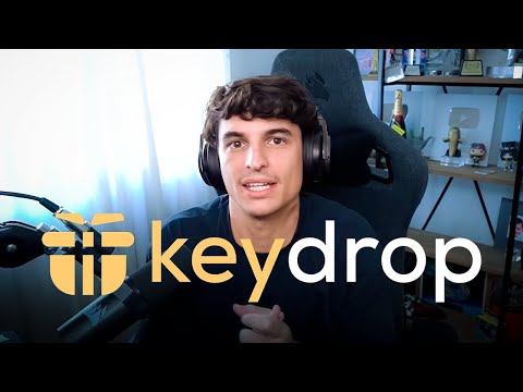 charlando 10 minutos con keydrop de fondo