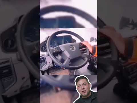 1 руль на обе стороны #спецтехника #auto #авто #дальнобой #автосервис #прикол #automobile #Мерседес
