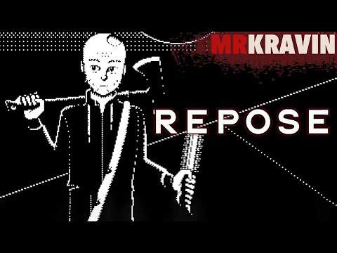 REPOSE - Fantastic Pixelated Black & White Horror Dungeon Crawler, Full Game & Secret Ending
