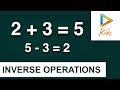 Exploring Inverse Operations in Addition and Subtraction