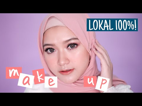 SIMPLE MAKEUP KONDANGAN PAKE PRODUK LOKAL | saritiw